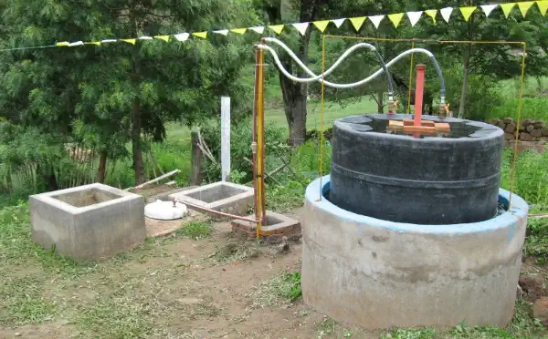 Producción de biogás casero